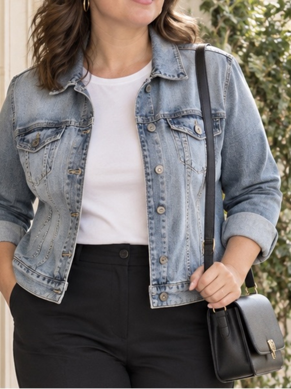 H&M Light Blue Denim Jacket